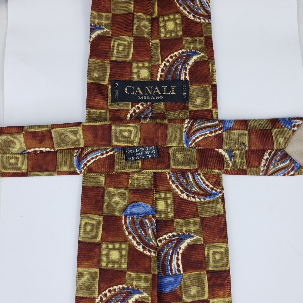 CANALI Silk tie - Picture 4 of 5